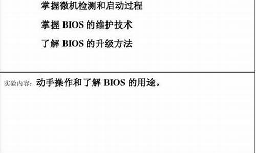 计算机维护实训报告,电脑系统维护实验报告