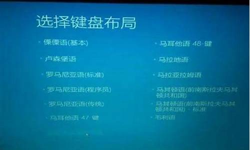 电脑系统出现选择键盘布局,电脑系统出现选择键盘布局怎么解决